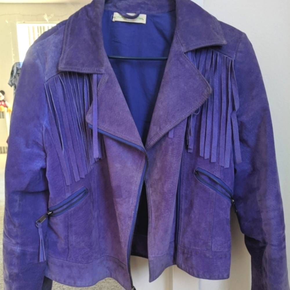 Vintage Women's jacket vintage in purple